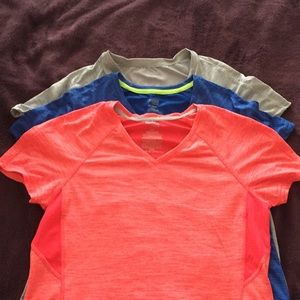 Set of 3 Danskin fitted workout shirts